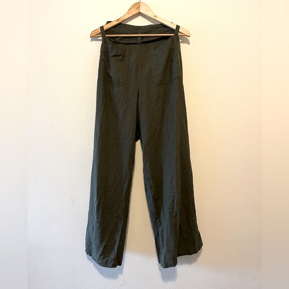 Gap, size 16, women’s high waist green trousers. - Picture 2 of 4